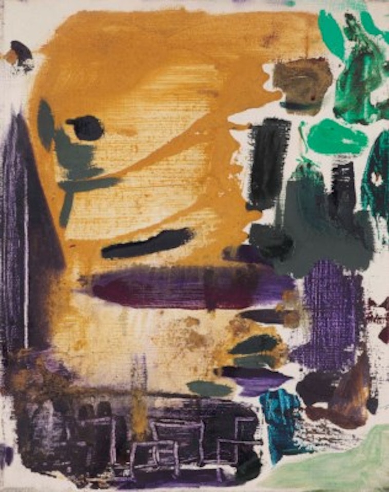 Farbprobe (Auripigment) (Colour Test (Orpiment)) by Sigmar Polke