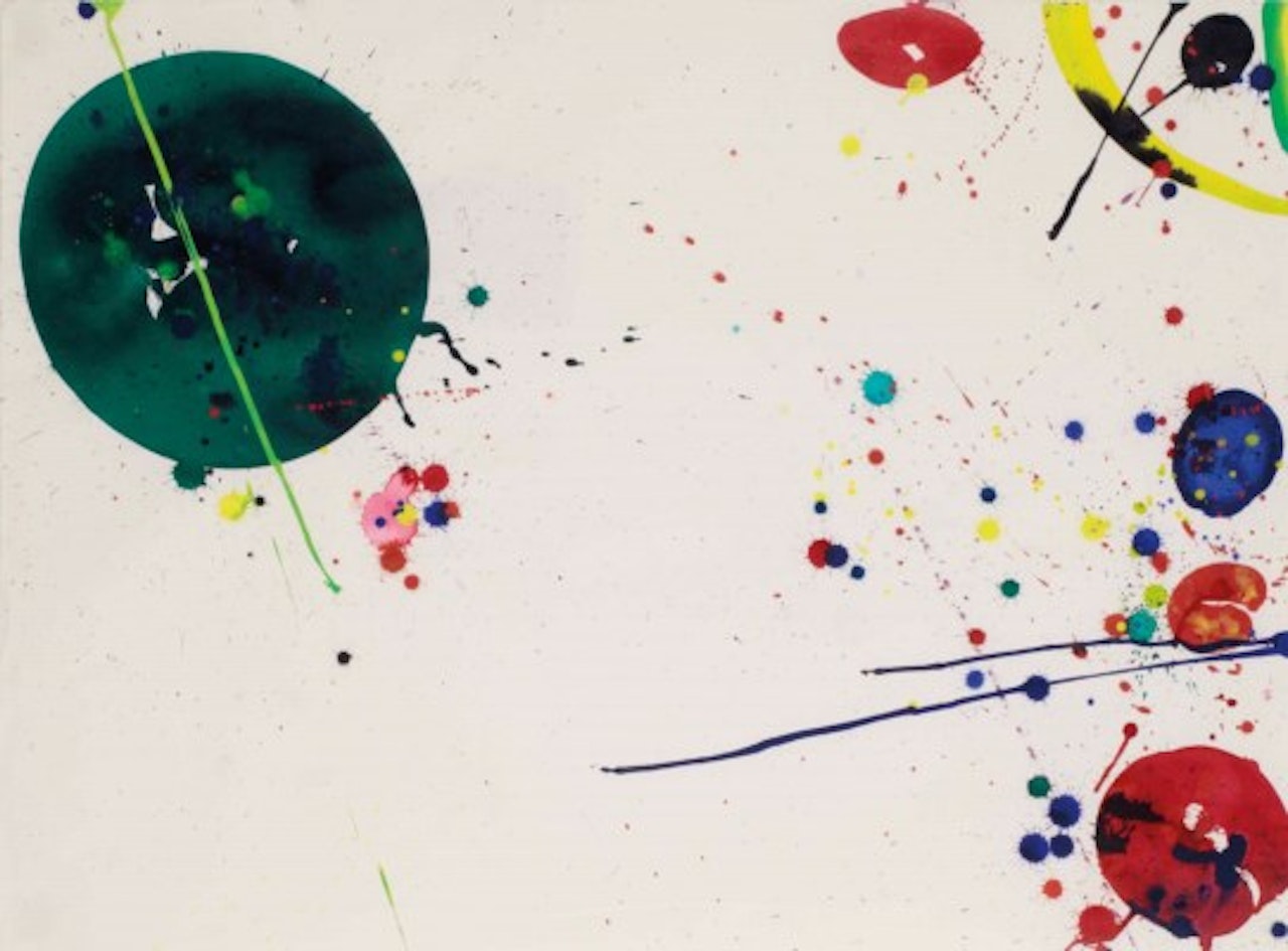 Untitled by Sam Francis
