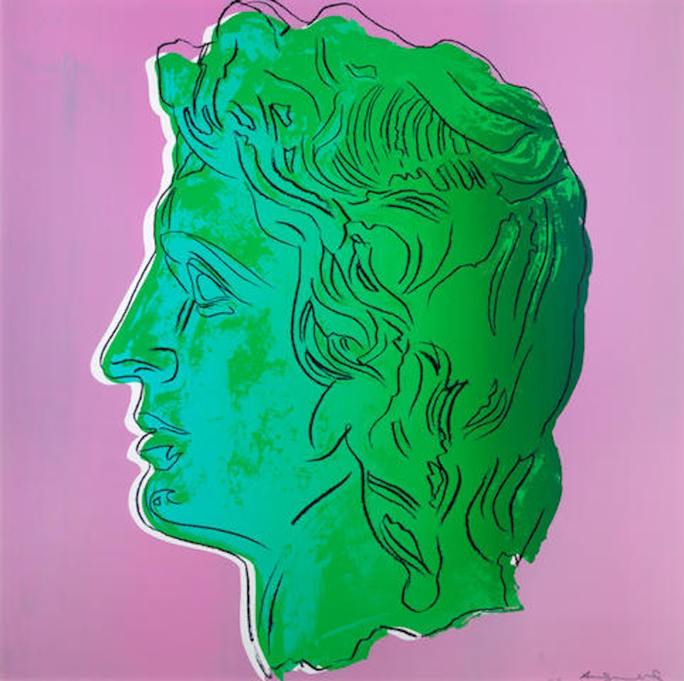 Alexander The Great by Andy Warhol