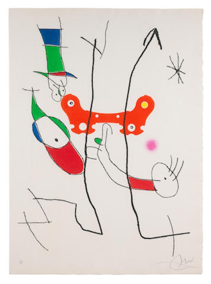Le Plus Beau Cadeau by Joan Miró