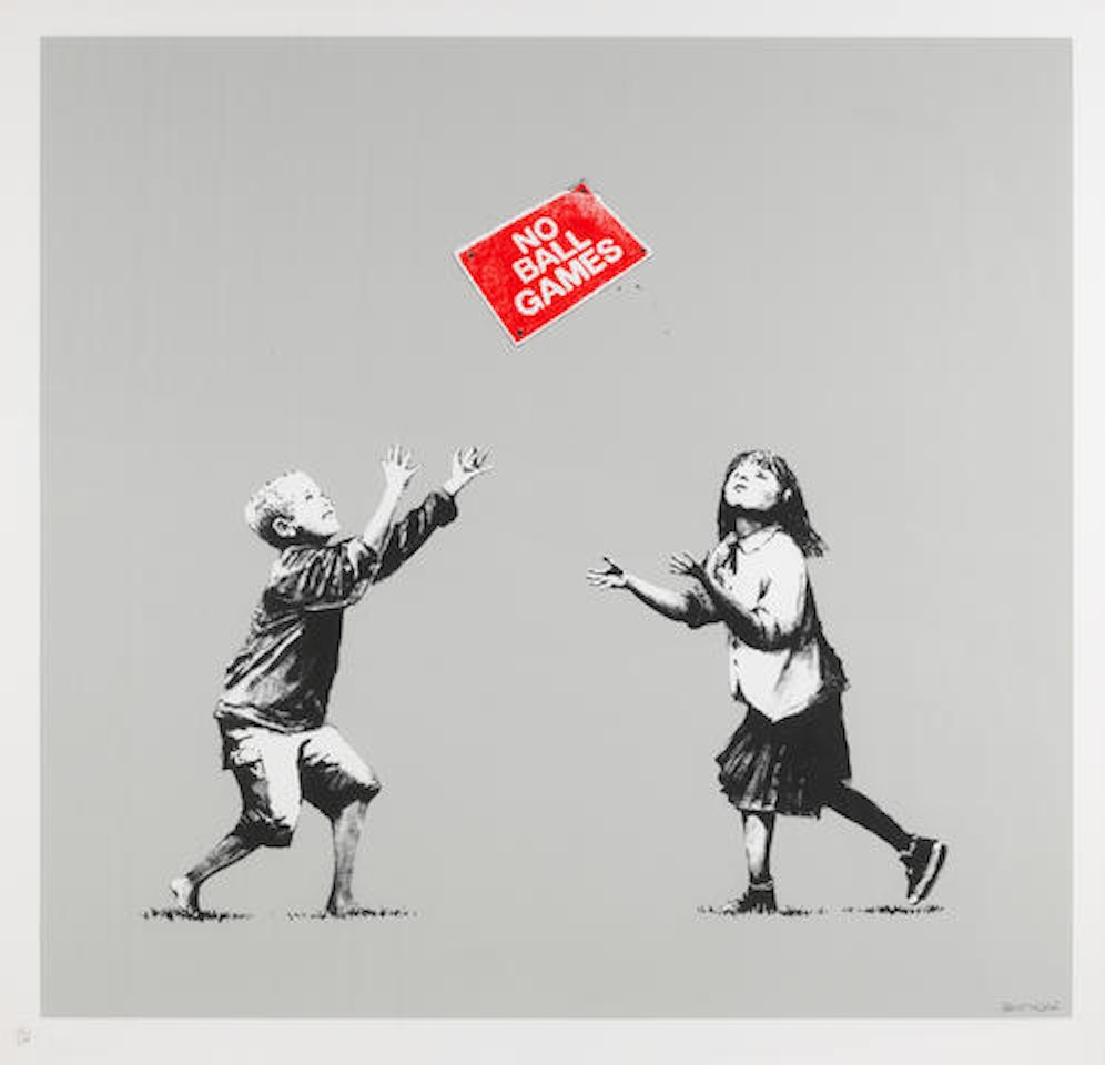 No Ball Games by Banksy