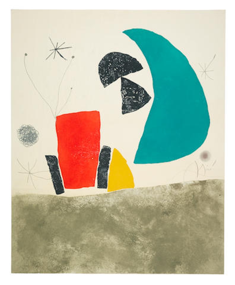 Espriu - Miró by Joan Miró