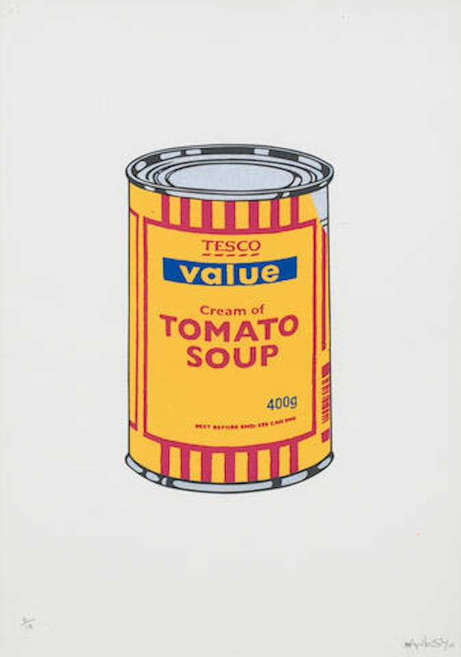 Soup Can by Banksy