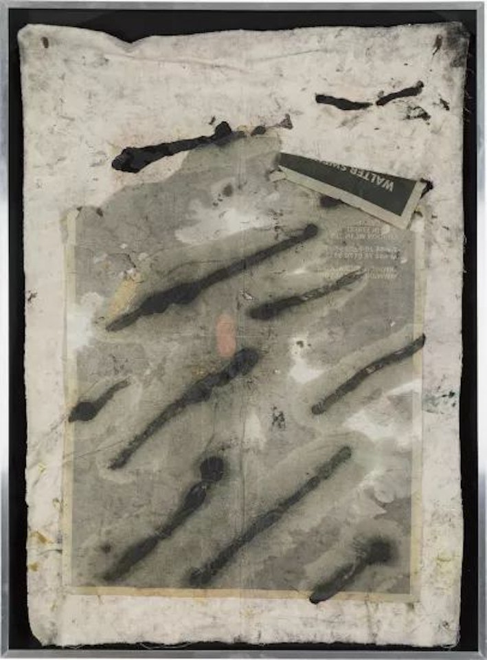 Untitled Drawing Off the Wall by Oscar Murillo