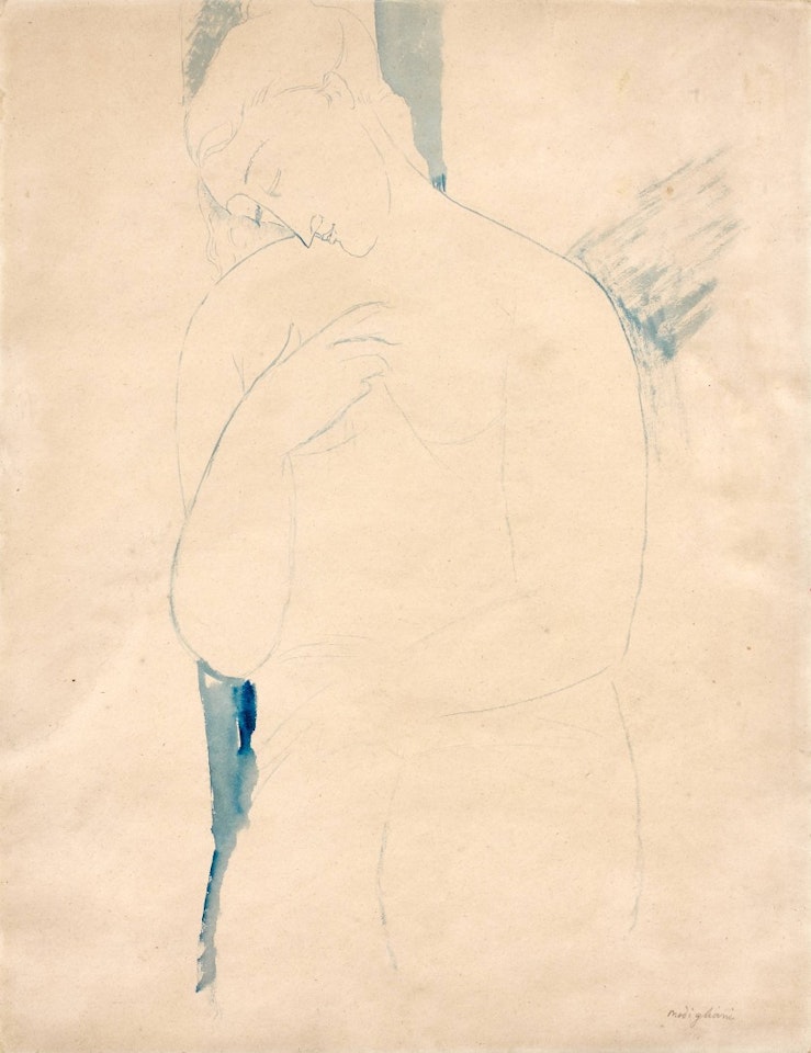 Blue Odalisque by Amedeo Modigliani