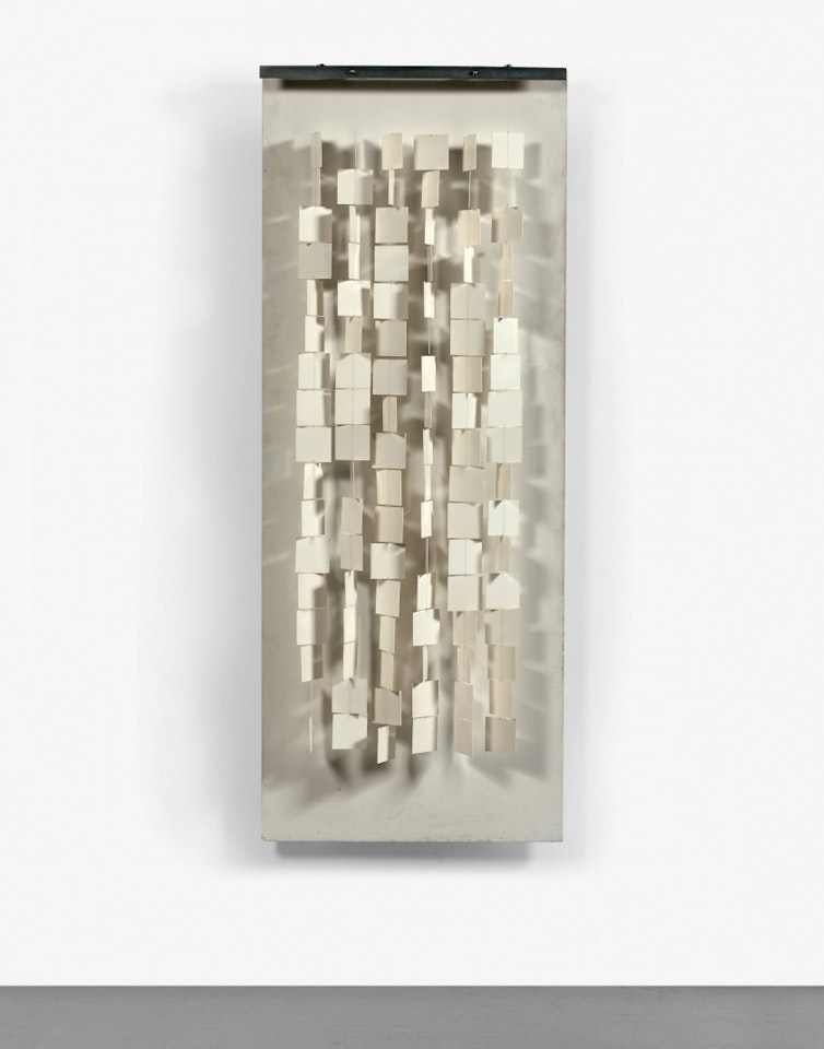 WHITE MOBILE by Julio Le Parc