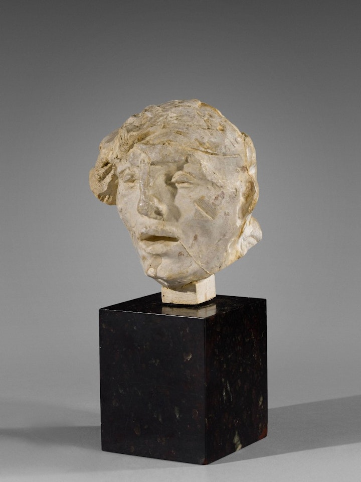 Head of Avarice, Fragment of the Group of Avarice and Lust by Auguste Rodin