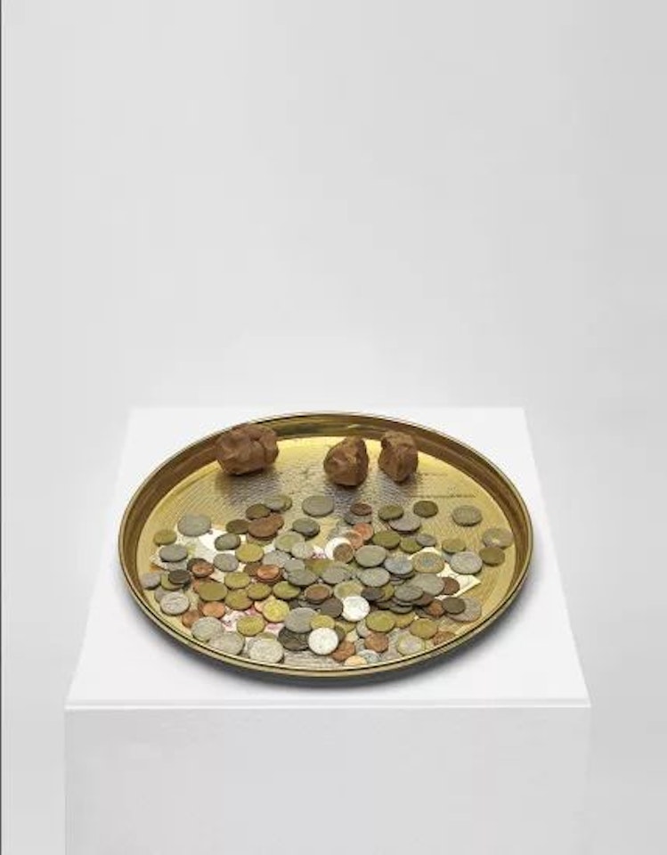 Money Bowl by Urs Fischer