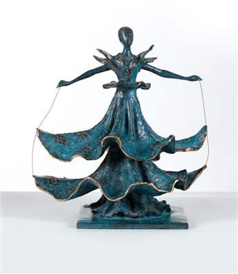 Flamenco dancer by Salvador Dali