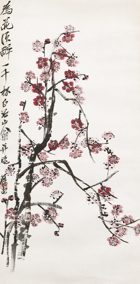 Prunier en fleur by Qi Baishi