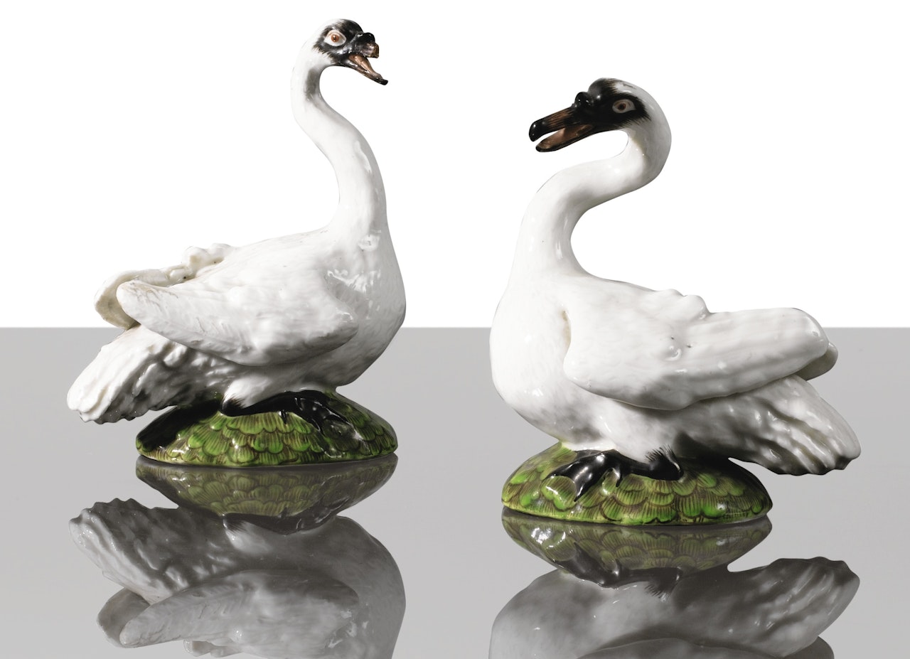 Swans by Johann Joachim Kändler