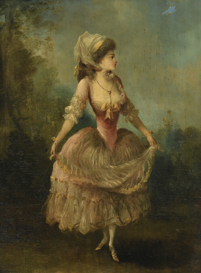 DANCING GIRL by Jean Frédéric Schall