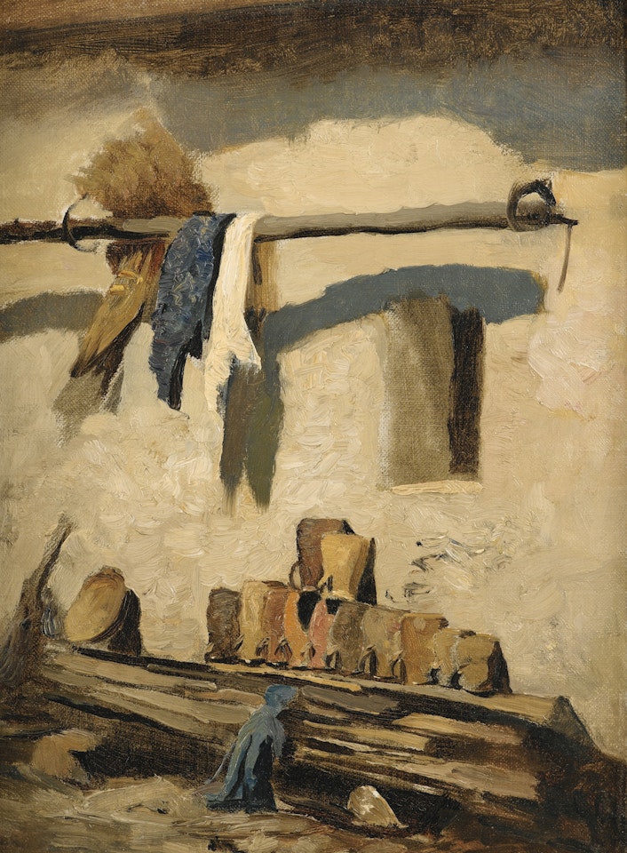 WALL OF A HOUSE by Olga Wisinger-Florian
