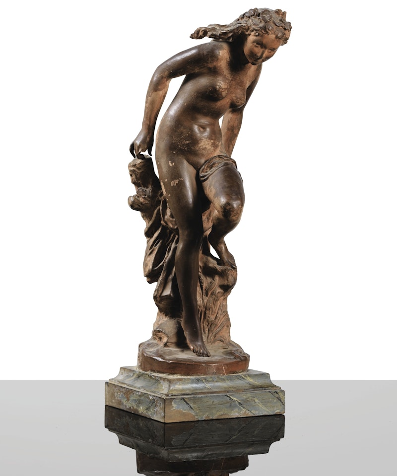 LA FRILEUSE, NO. 1 by Jean-Baptiste Carpeaux