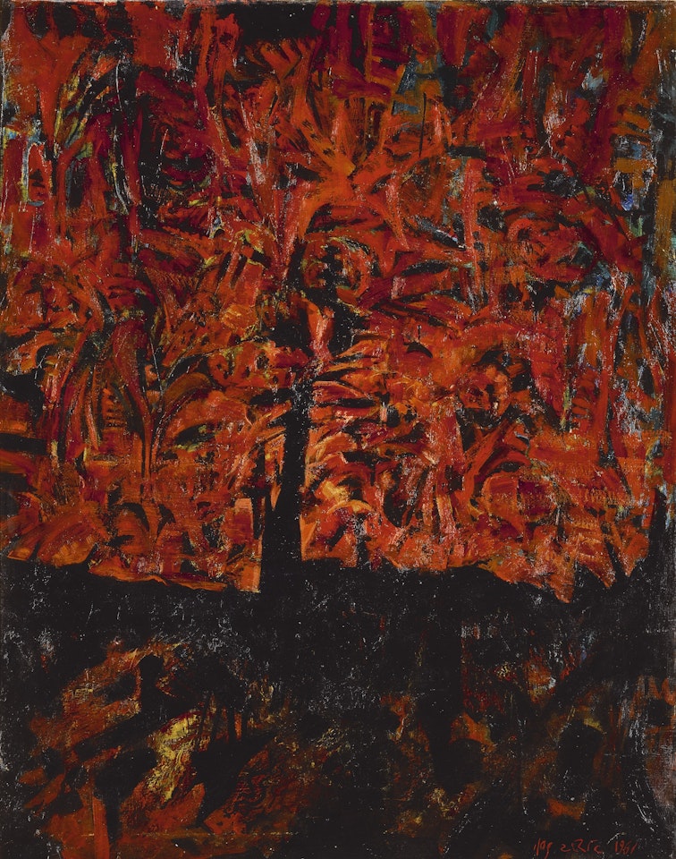 RED MOUNTAIN by Yosl Bergner