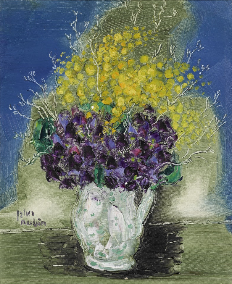 THE VIOLETS by Reuven Rubin