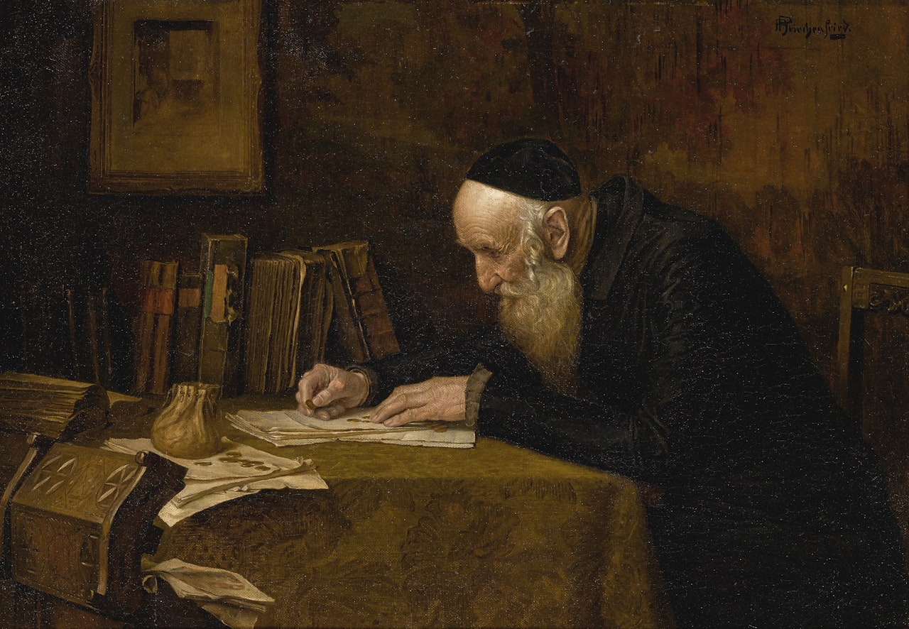 SETTLING THE ACCOUNTS by Alois Heinrich Priechenfried