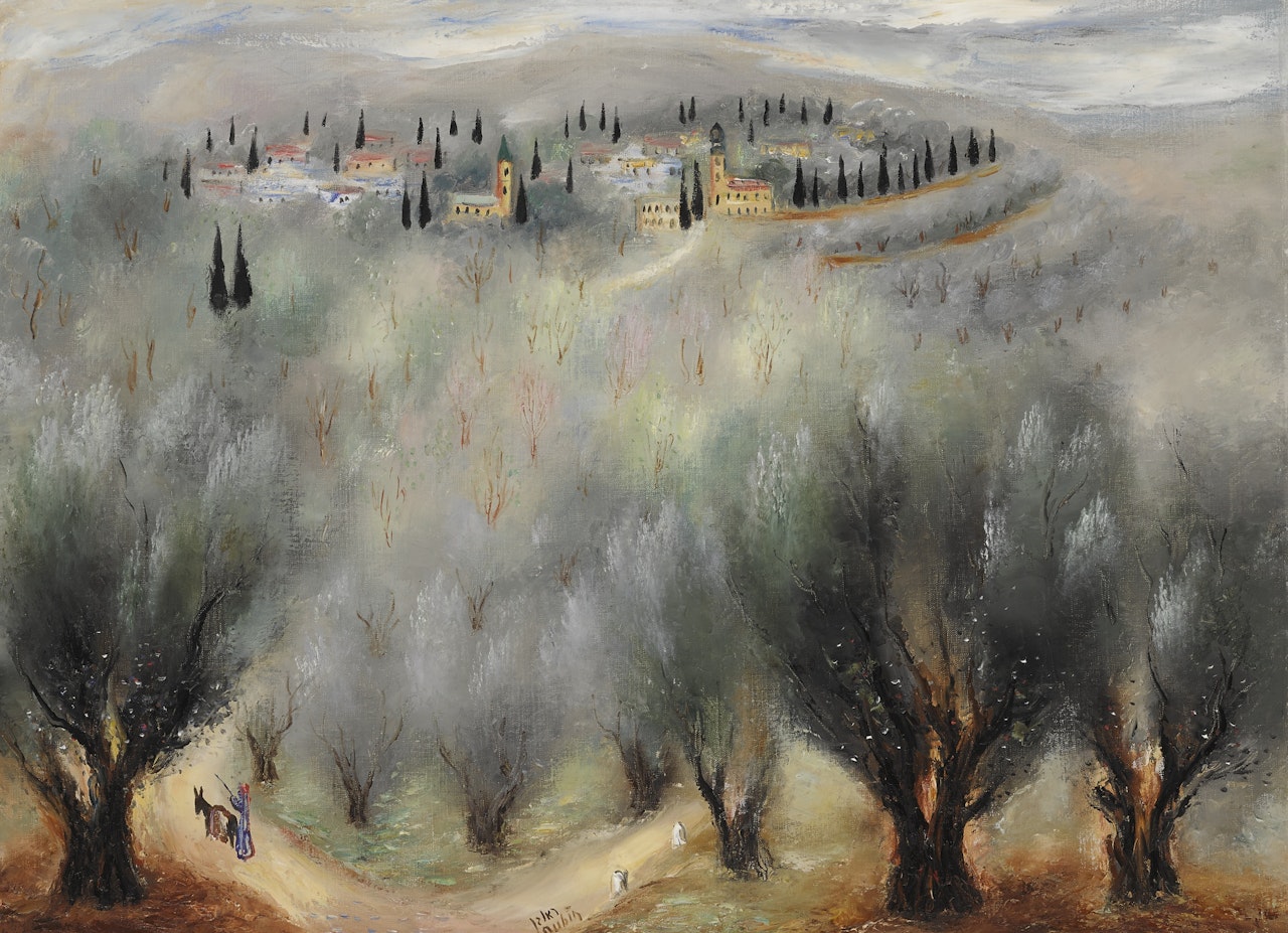AIN KAREM by Reuven Rubin