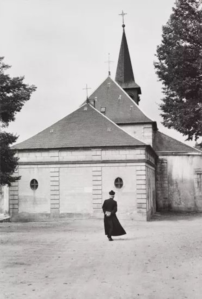 Church of Aubusson, France by Henri Cartier-Bresson