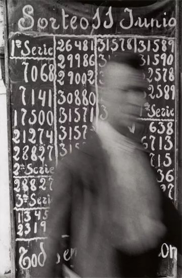 La Suerte de Hoy (Today's Luck), Madrid by Henri Cartier-Bresson