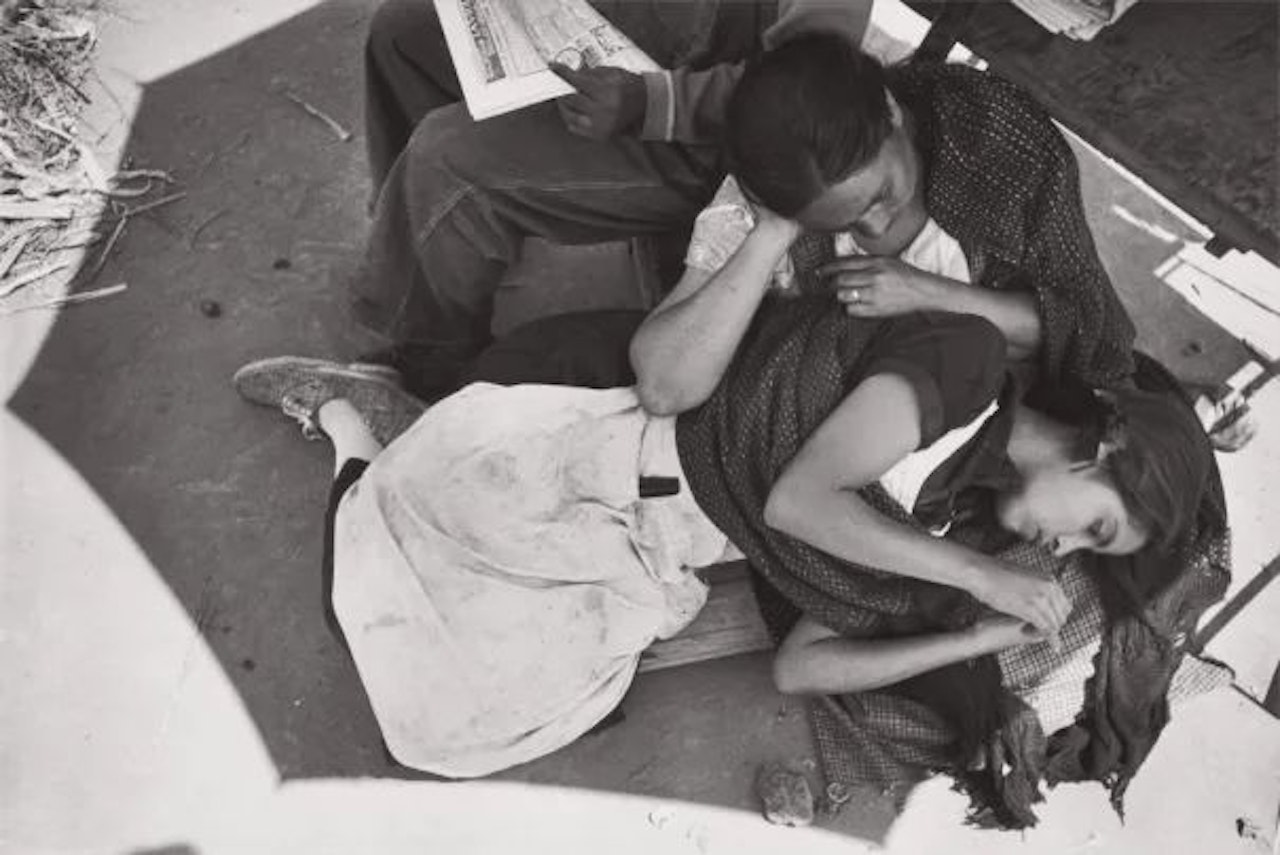 Newspaper vendors, Mexico City, Mexico by Henri Cartier-Bresson