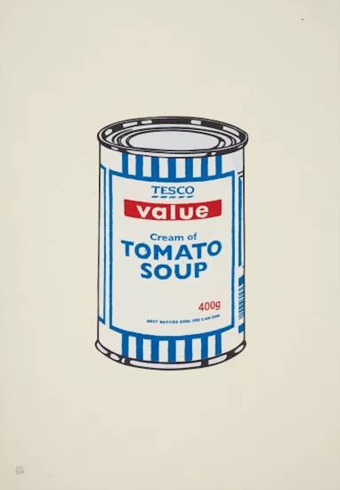 Soup Can (Original) by Banksy