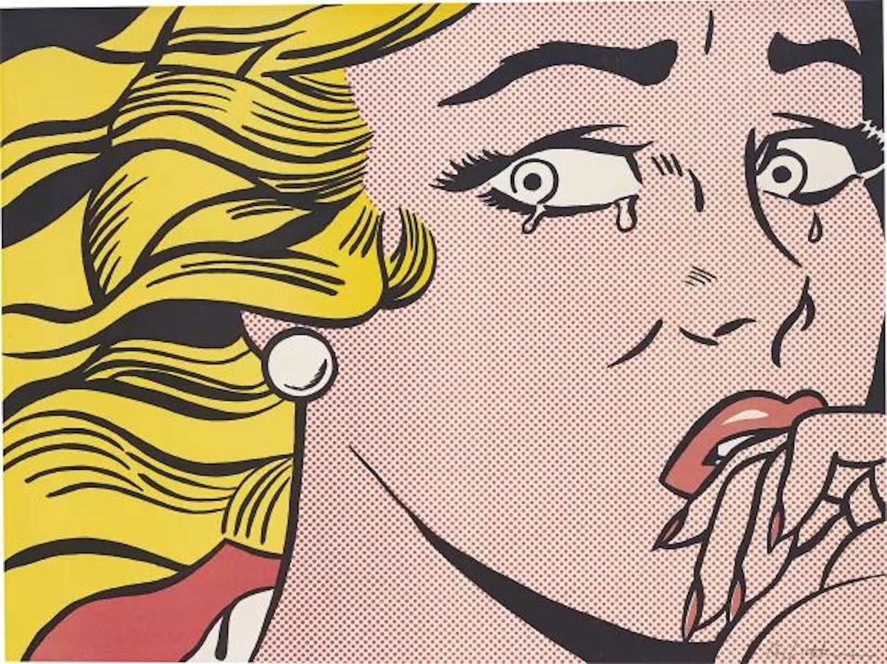 Crying Girl by Roy Lichtenstein