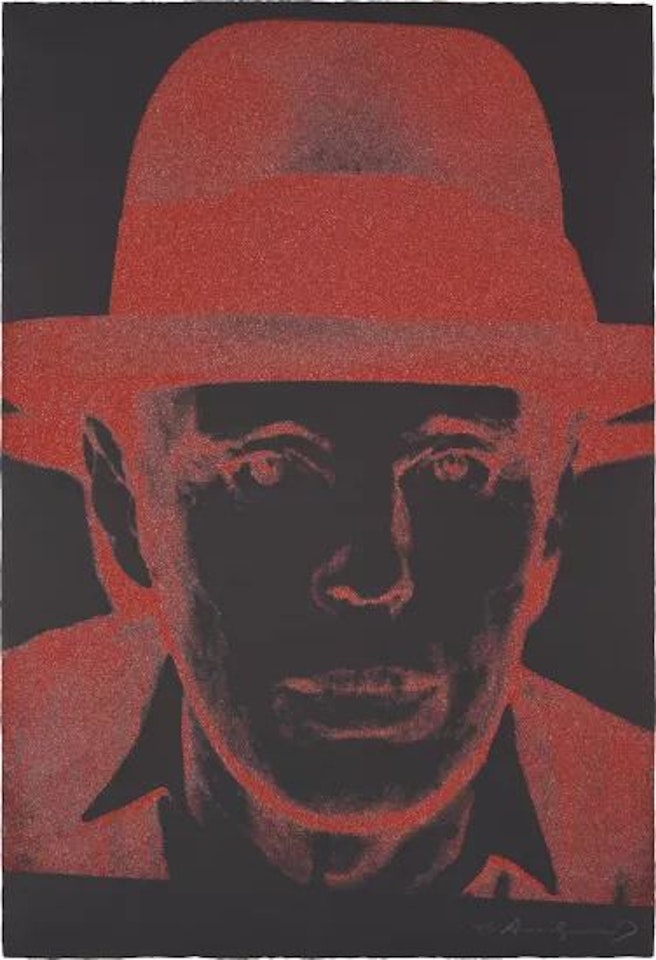 Joseph Beuys by Andy Warhol