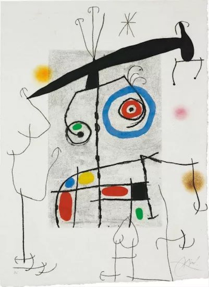 L'Homme au balancier (Man with Pendulum) by Joan Miró