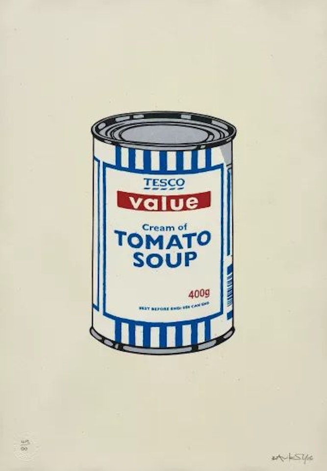 Soup Can (Original) by Banksy