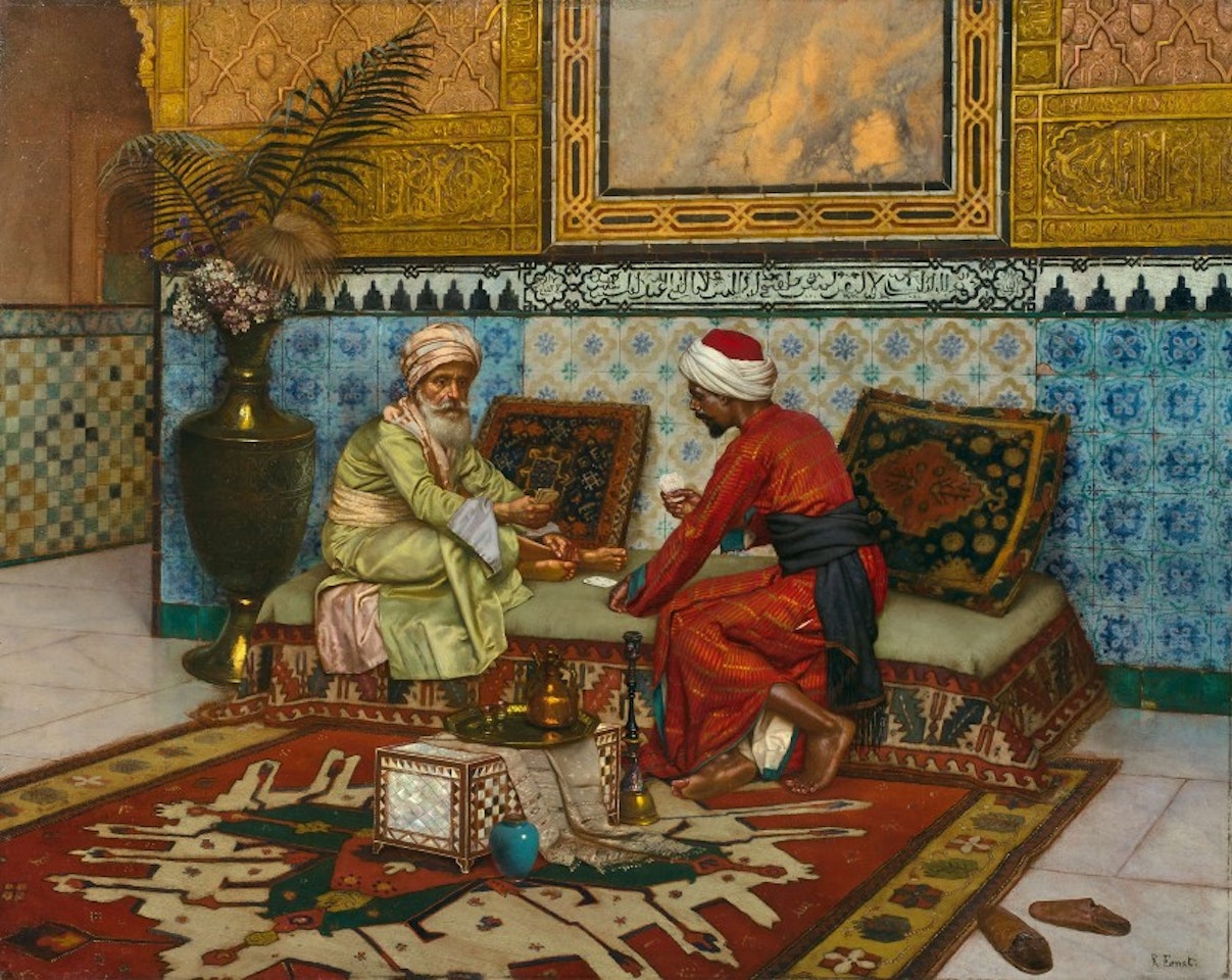 The card game by Rudolf Ernst