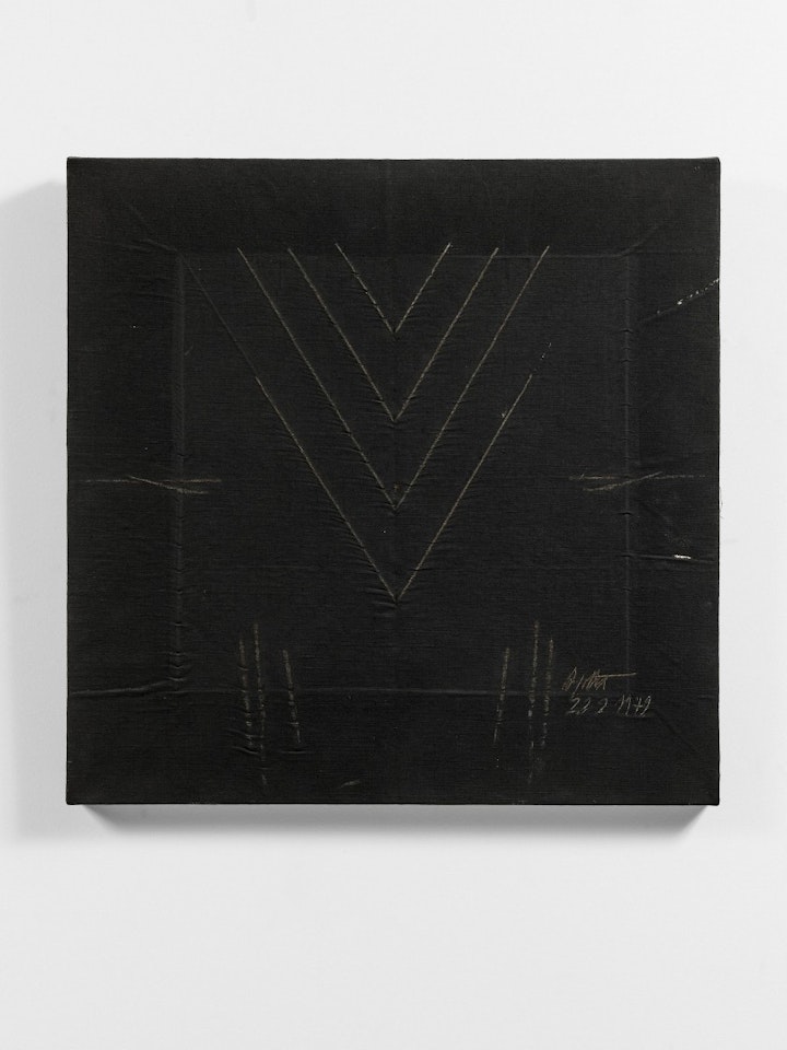 DIA BLACK I by Jean Degottex