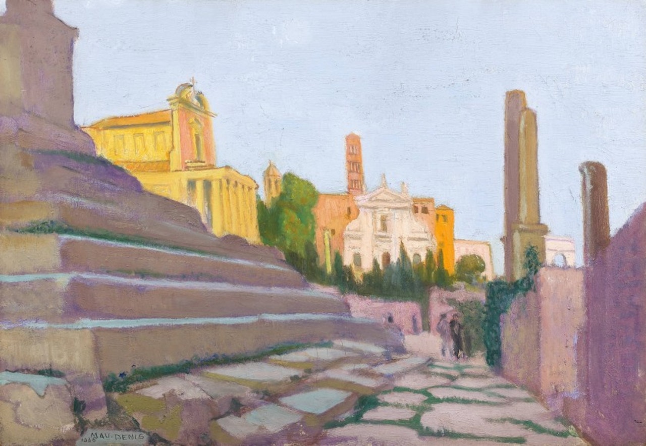 View of the Roman Forum from the Curia by Maurice Denis