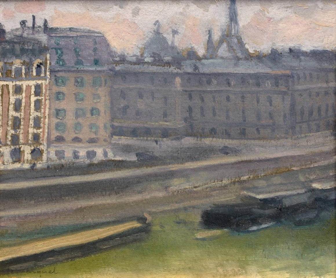 Paris, quai des orfèvres by Albert Marquet