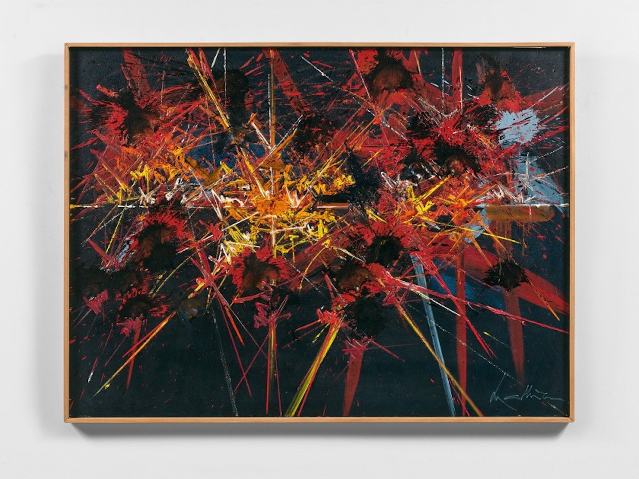 REGRETS ECARLATES by Georges Mathieu