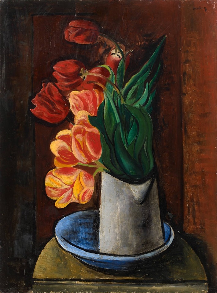 Tulips by Moïse Kisling