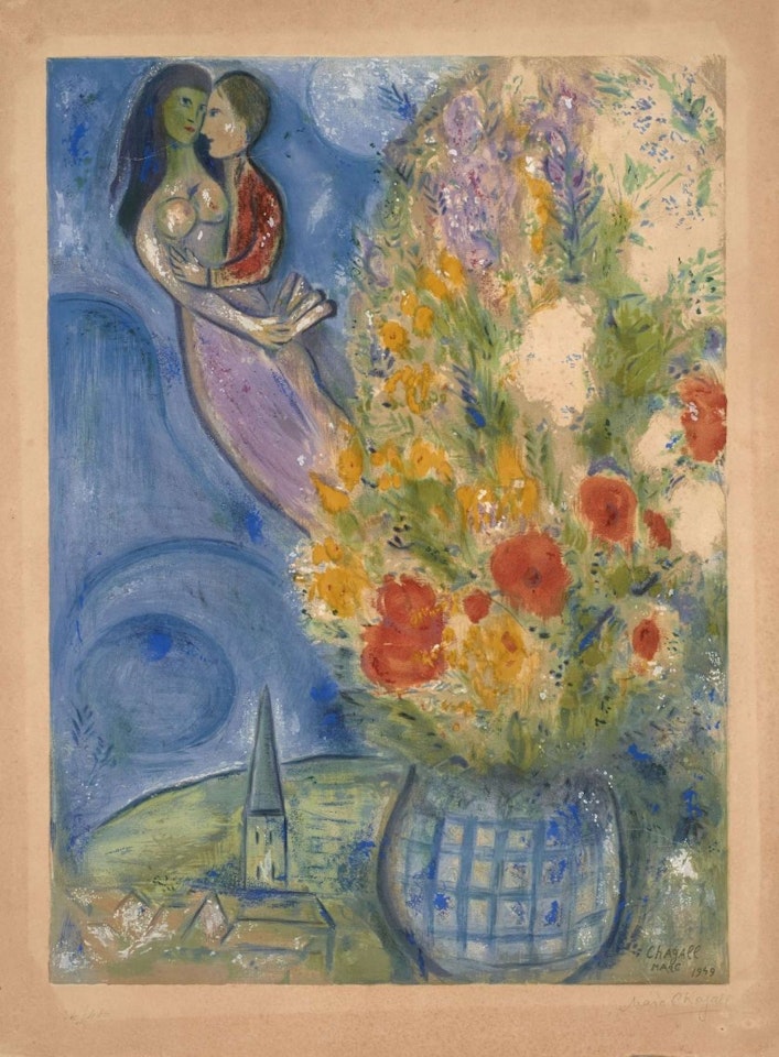 Poppies by Marc Chagall