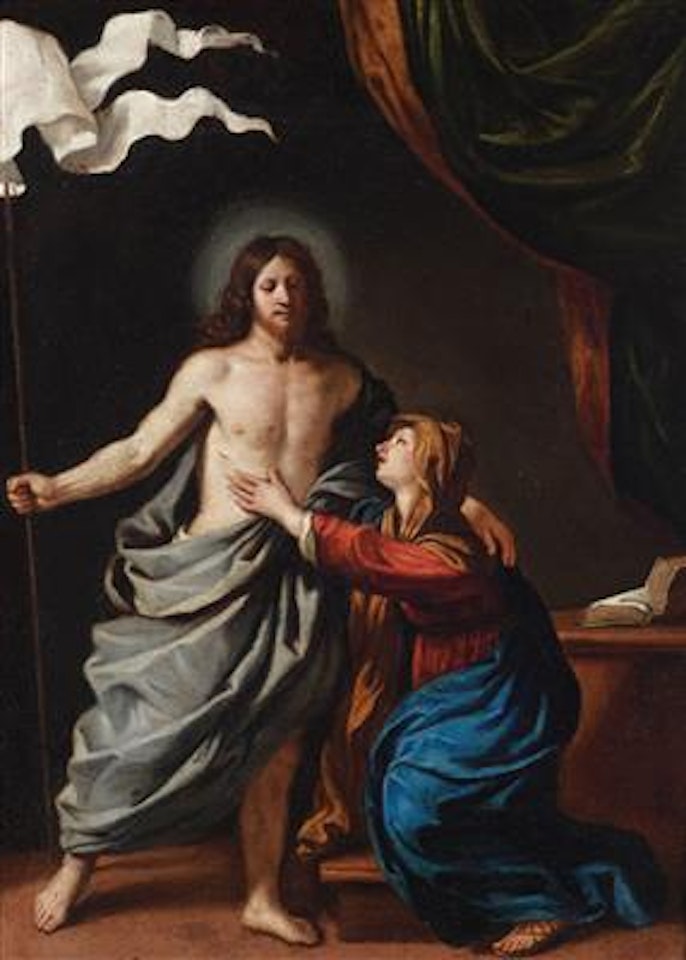 The Risen Christ appears to the Virgin by Guercino