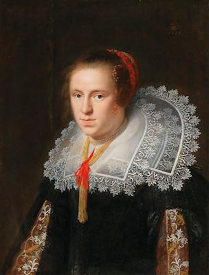 Portrait of Helena van de Poll by Paulus Moreelse