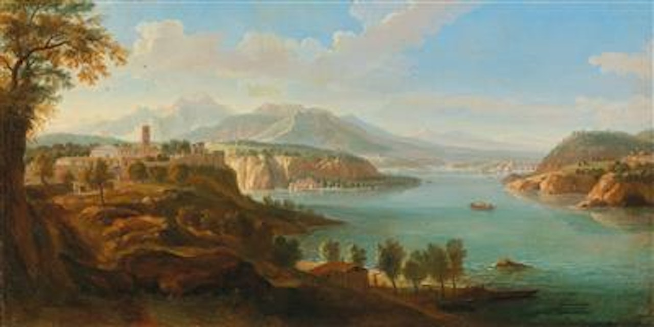An Ideal Landscape by Gaspar van Wittel