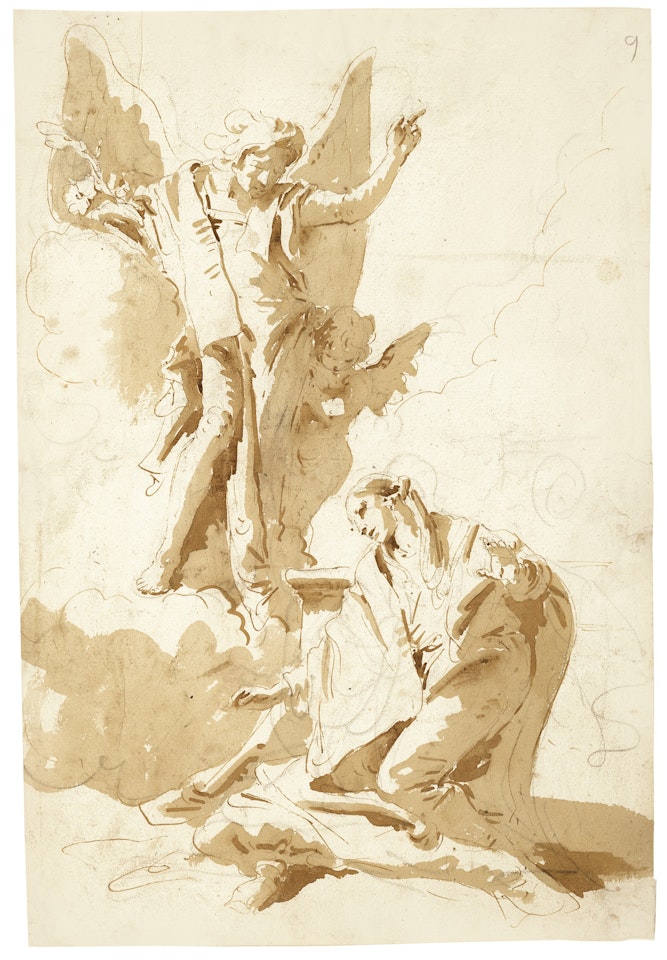 THE ANNUNCIATION by Giovanni Battista Tiepolo