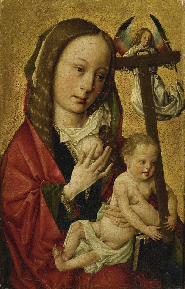 VIRGIN AND CHILD by Flemish School