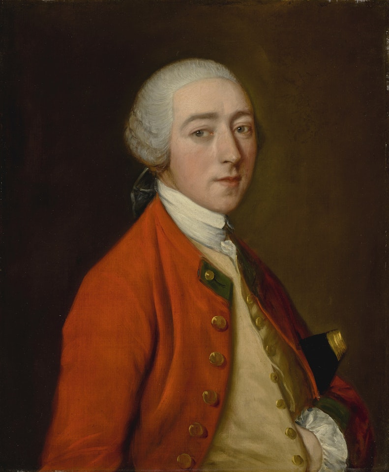 PORTRAIT OF ROBERT PRICE, ESQUIRE OF FOXLEY (1717-1761), HALF-LENGTH by Thomas Gainsborough