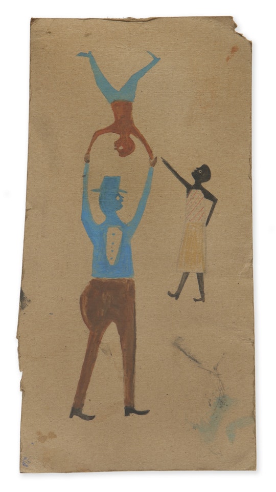 HANDSTAND ON MAN by Bill Traylor