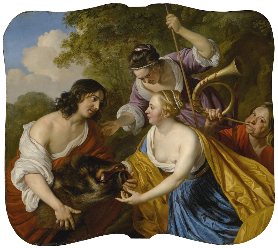 MELEAGER AND ATALANTA by Jacob van Loo