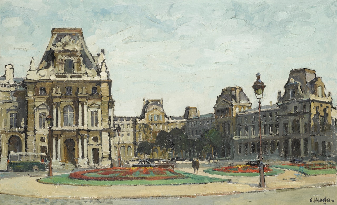 THE LOUVRE  by Constantin Kluge