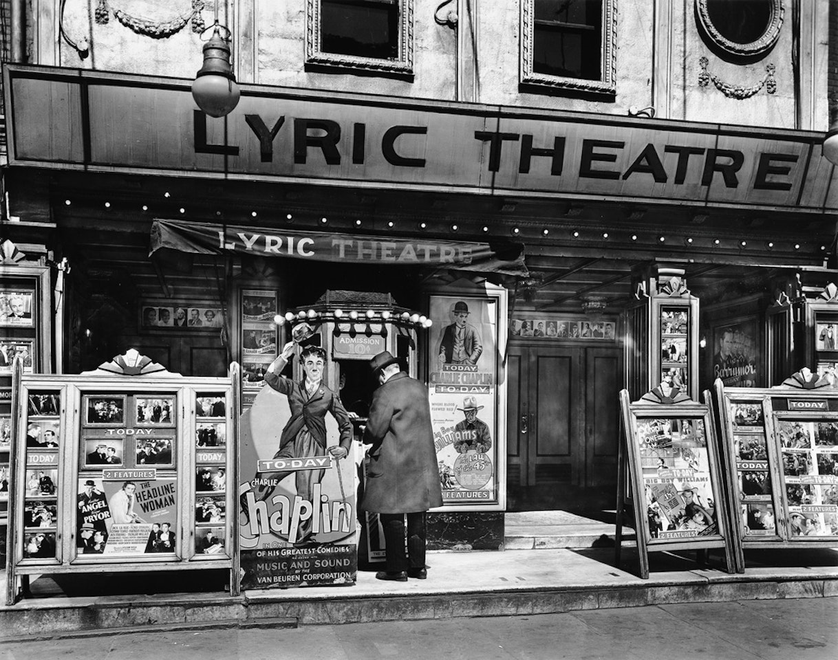 Lyric Theatre, 100 Third Avenue by Berenice Abbott
