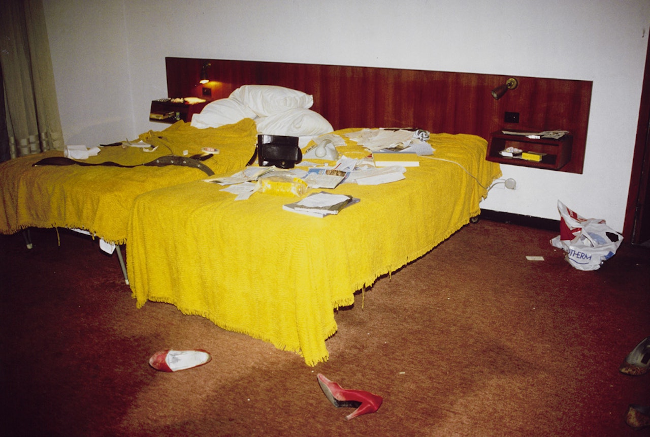 My Hotel Room, Valencia, Spain by Nan Goldin