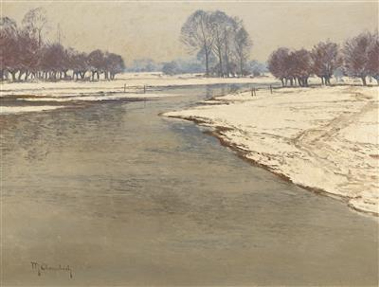 Winter by Max Clarenbach