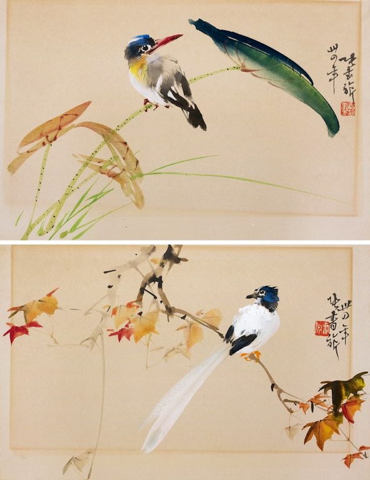 Flower And Bird by Zhang Shuqi